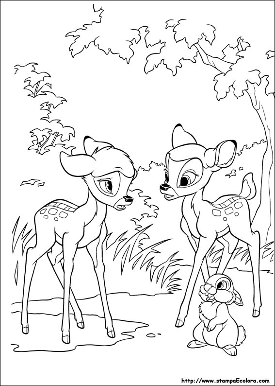 Disegni Bambi 2